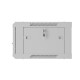 Szafa instalacyjna rack wisząca 19 cali 4U 600x450 drzwi perforowane (flat pack) szara