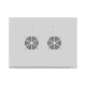 Szafa instalacyjna rack wisząca 19 cali 9U 600x450 drzwi perforowane (flat pack) szara