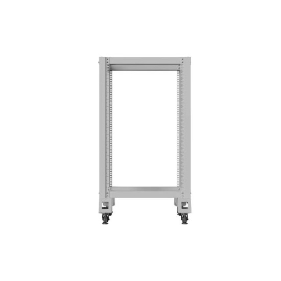 Stojak Open rack 19 cali 18U 600x800 szary