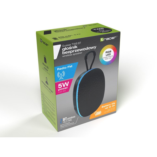 Głośnik Quasar TWS BT 