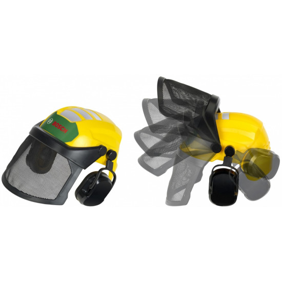 Kask Bosch z przyłbicą ochronną
