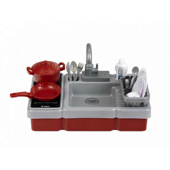 Zlewozmywak z funkcją lania wody i światłem