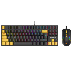 Zestaw mysz i klawiatura mechaniczna Gamezone Hornet87 USB