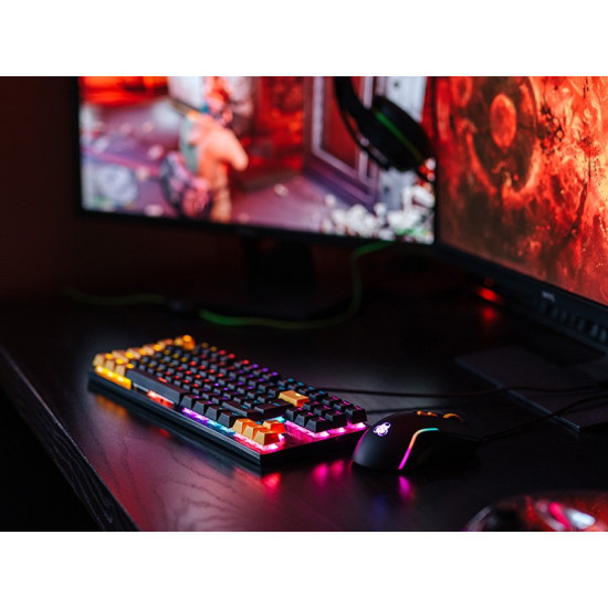 Zestaw mysz i klawiatura mechaniczna Gamezone Hornet87 USB