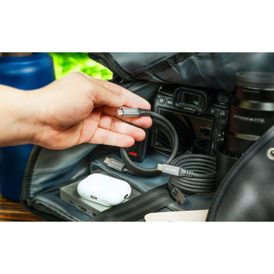 Kabel USB-C2 do USB-C 3.2g2/100W 100cm magnetyczny