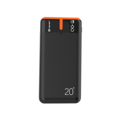 Power bank EnerGen 20000mAh PD+QC3.0 czarno-pomarańczowy