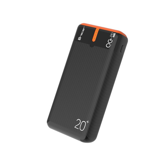 Power bank EnerGen 20000mAh PD+QC3.0 czarno-pomarańczowy