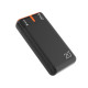 Power bank EnerGen 20000mAh PD+QC3.0 czarno-pomarańczowy