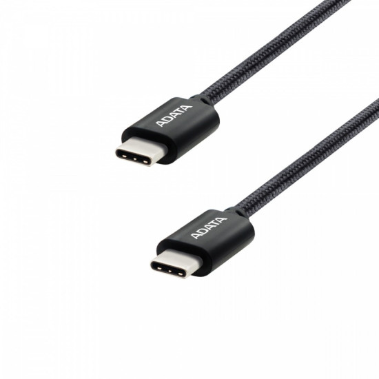 Kabel USB-C do USB-C 2.0/100W 100cm czarny