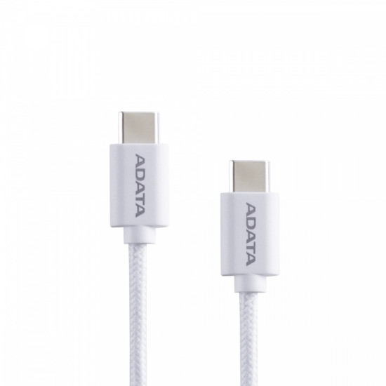 Kabel USB-C do USB-C 2.0/100W 100cm biały