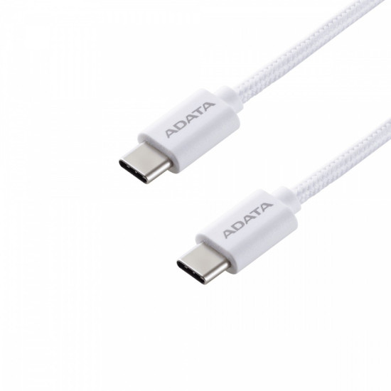 Kabel USB-C do USB-C 2.0/100W 200cm biały