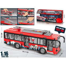 Autobus b/o światło, dźwięk, otwierane drzwi