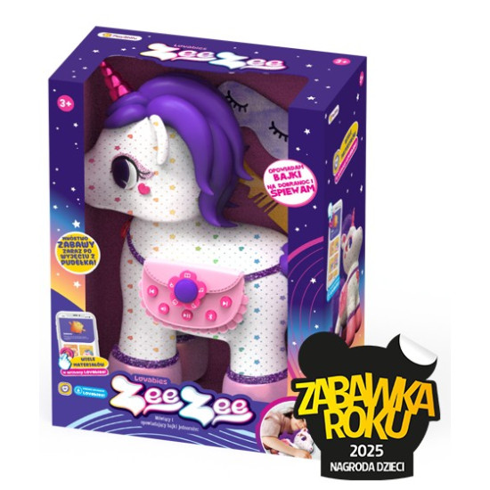 Maskotka interaktywna Playshifu Zeezee Jednorożec