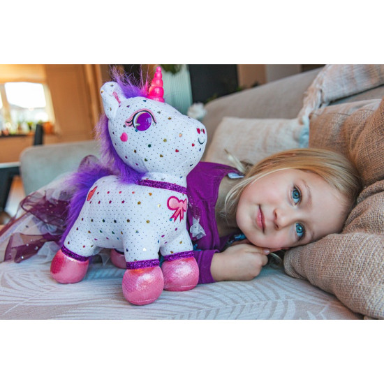 Maskotka interaktywna Playshifu Zeezee Jednorożec