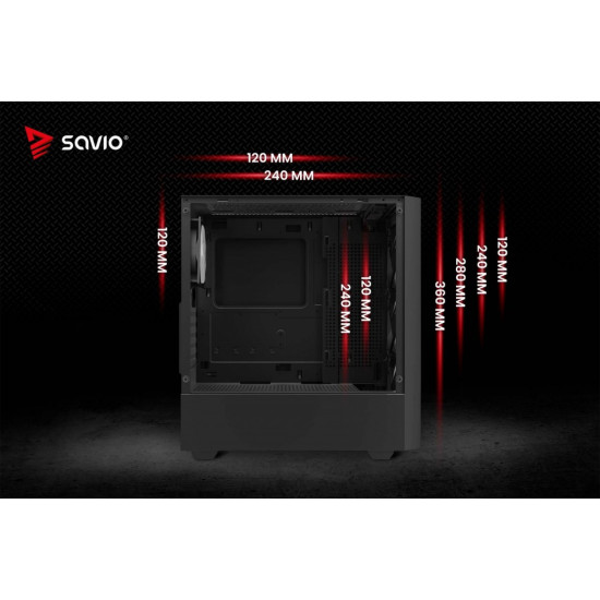 Obudowa komputerowa Noctis FLOW RGB X1