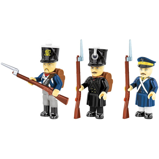 Klocki Żołnierze pruscy 39 elementów