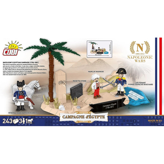 Klocki Wyprawa Napoleona do Egiptu 244 elementy