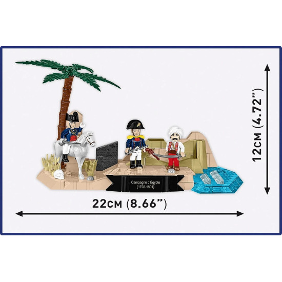 Klocki Wyprawa Napoleona do Egiptu 244 elementy