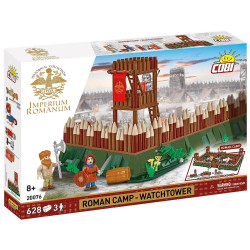 Klocki Wieża strażnicza rzymskiego obozu 628 elementów