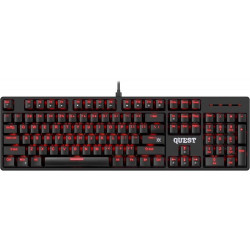 Klawiatura mechaniczna QUEST GK-596 RGB ANTI-GHOSTING