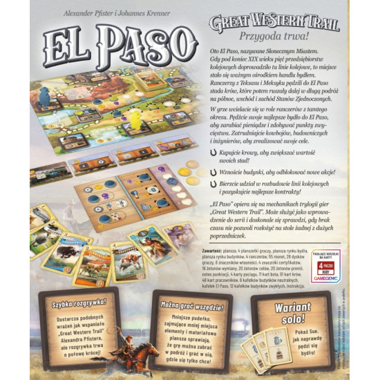 Gra Great Western Trail: El Paso 