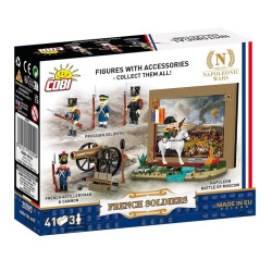 Klocki Francuscy żołnierze 41 elementów