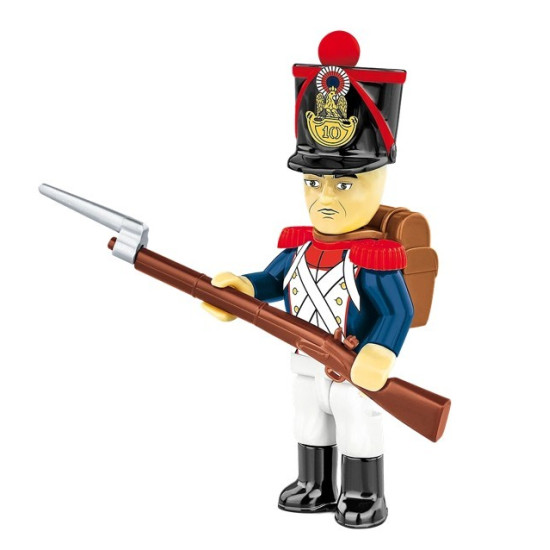 Klocki Francuscy żołnierze 41 elementów