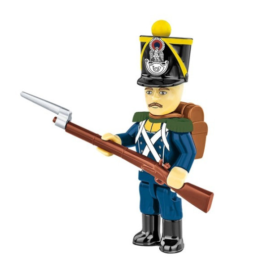 Klocki Francuscy żołnierze 41 elementów