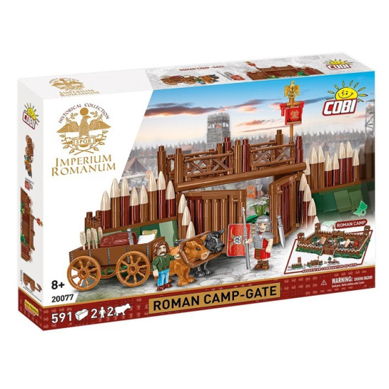 Klocki Imperium Romanum - Brama obozu rzymskiego 591 elementów