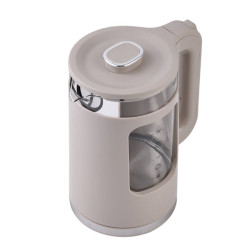 Czajnik elektryczny szklany 1,7l  2200W  MR-065-BEIGE