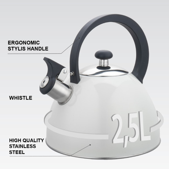 Czajnik nieelektryczny 2,5 l MR-1302-WG