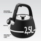 Czajnik nieelektryczny 2,5 l MR-1318-BLACK 