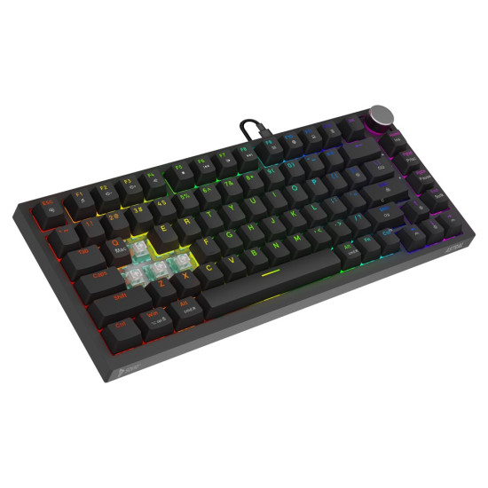 Klawiatura magnetyczna ASTRAL Black OUTEMU White jade RGB 