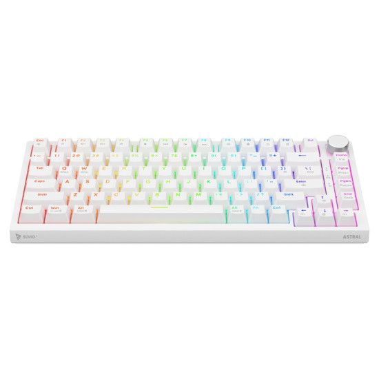 Klawiatura magnetyczna ASTRAL White OUTEMU White jade RGB