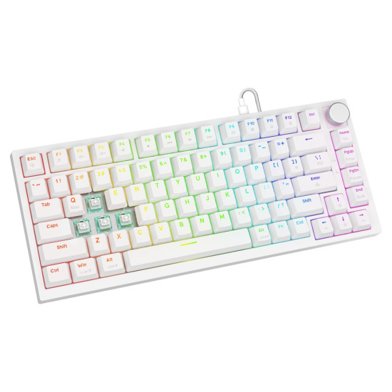 Klawiatura magnetyczna ASTRAL White OUTEMU White jade RGB