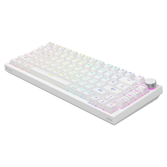 Klawiatura magnetyczna ASTRAL White OUTEMU White jade RGB