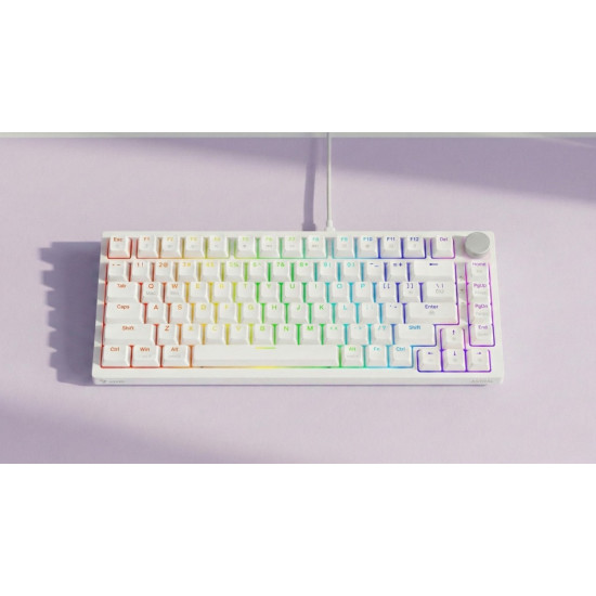 Klawiatura magnetyczna ASTRAL White OUTEMU White jade RGB