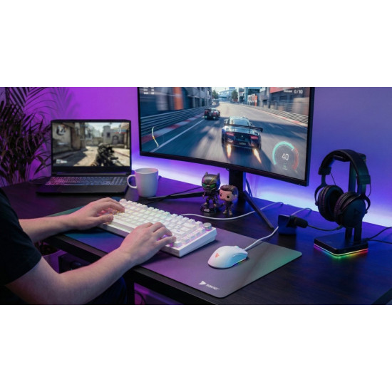 Klawiatura magnetyczna ASTRAL White OUTEMU White jade RGB