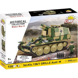 Klocki SD.KFZ.138/1 Grille 720 elementów