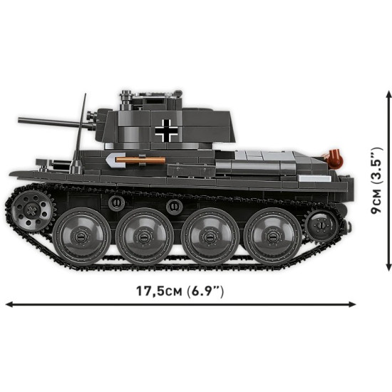 Klocki Panzer 38 LT VZ.38 690 elementów
