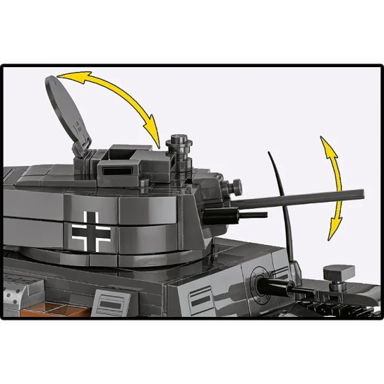 Klocki Panzer 38 LT VZ.38 690 elementów