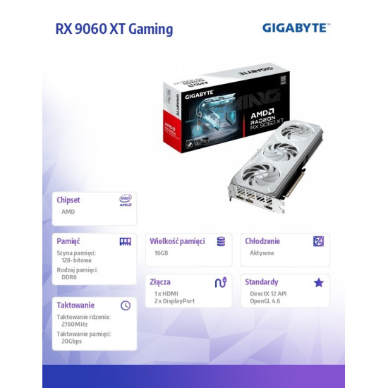 Karta graficzna GV-R9060XTGAMING OC-8GD 