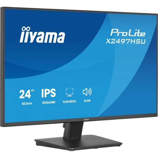 Monitor  ProLite 23.8 cala X2497HSU-B1 IPS,FHD,HDMI,DP,120Hz,350CD,2xUSBv3.2,   2xUSB-C, GW 5lat