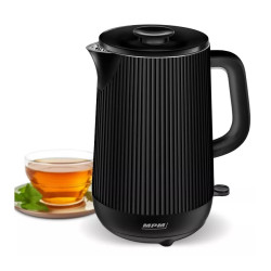 Czajnik podwójne ścianki 1,7L czarny MCZ-115/C 
