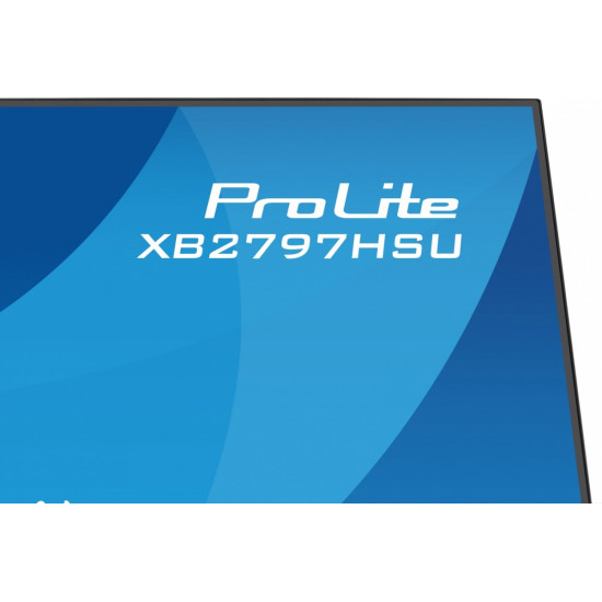 Monitor ProLite 27 cali XB2797HSU-B1 IPS,FHD,HDMI,DP,120Hz,2xUSBv3.2,        2xUSB-C, 350 CD, 2x2W, HAS 150/PIVOT