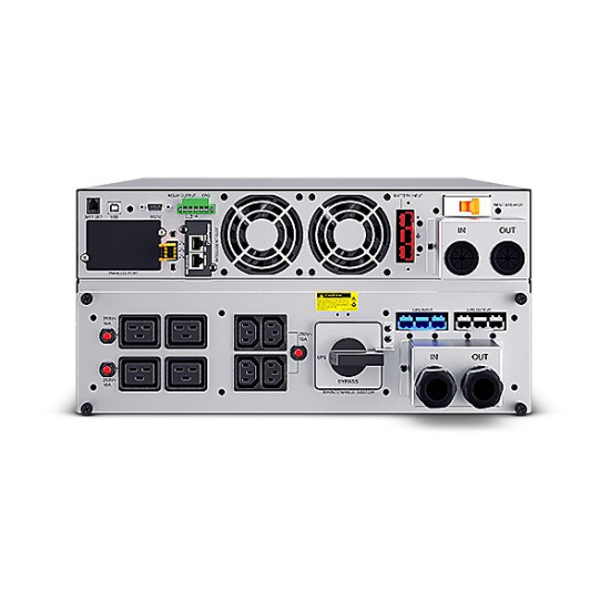 Zasilacz awaryjny OLS6KERT5UM 6000VA 6000W OnLine R/T 5U 20x9AH/12V, 4xC13, 4xC19 MBP, RMCARD205 