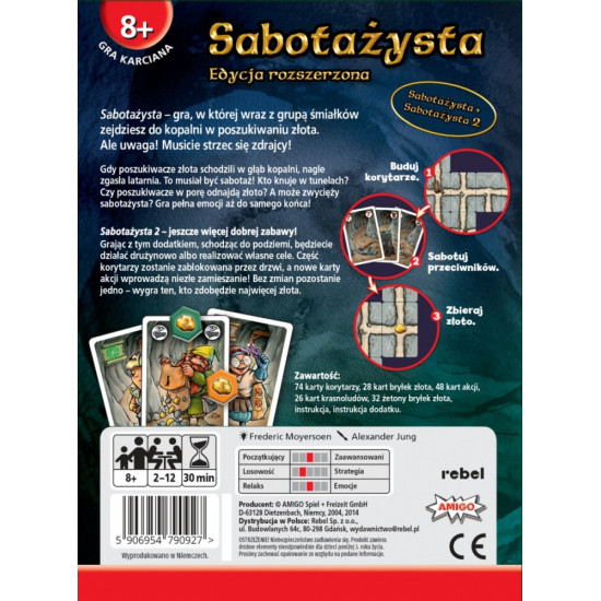 Gra Sabotażysta (edycja rozszerzona) 