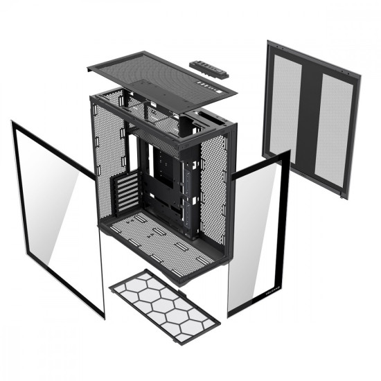 Obudowa Volcano Space XL Full Tower czarna