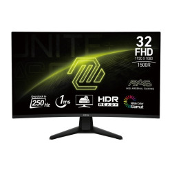 Monitor 31.5 cala MAG 32C6X LED/FHD/Curved/250Hz/czarny
