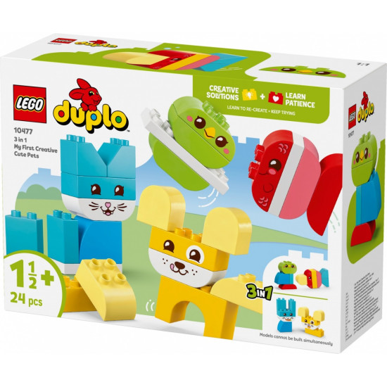 Klocki DUPLO 10477 Kreatywne zwierzaki 3 w 1